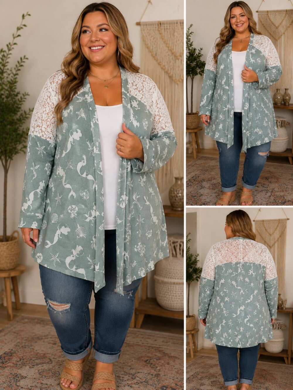 Torrid Disney Little Mermaid Cardigan